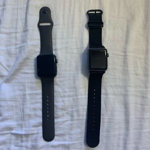 42mm Series 1 Dark Silver Apple Watch